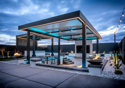 Open Air Living USA offers the Serenity Pergola for your outdoor patio space